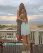 Holly Carlton With Little Sister Kayla (X-Post From R/Tallladies)