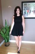 Smiling In A Little Black Dress