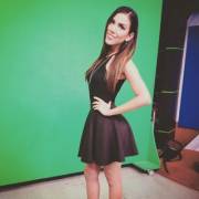 Samantha Robles - Dark Skater Dress