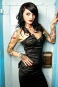 Nice Ink In A Sexy Outfit...