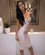 Tight White Bandage Dress