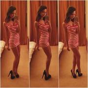 Slender Stripes (Xpost From R/Highheels)