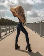 Skinny In High Heels