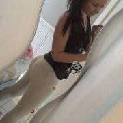 When U Almost See Her Butt Skin