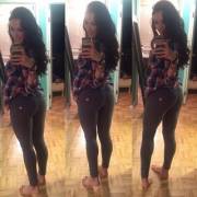 Brunette With A Hot Ass!