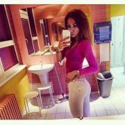 Slim Babe In Pink &Amp;Amp;Amp; White