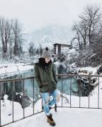 @Cheyennaclearbrook Would Never Get Tired Of Being Surrounded By Snow