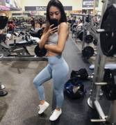 Showing Off At The Gym