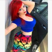 Pink Fox, Skull Leggins