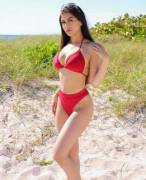 When Her Lipstick Matches Her Lingerie