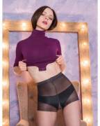 Taking Off Her Bodysuit