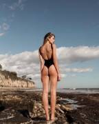 She Should Really Be Wearing Foot Protection.