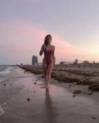 Strolling Down The Beach