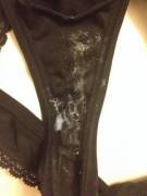 My Thong After Two Days, Two Workouts, And Coming In Them Twice!