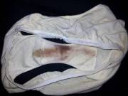 Dirty &Amp;Amp;Amp; Fragrant Yellow Cotton Panties::worn 24 Hrs/45 Min Sweaty Cardio ...