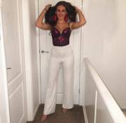 She Thought White Knickers Would Be Hidden..she Was Wrong