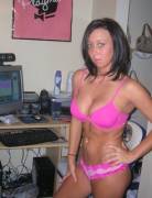 Pink Bra And Panties