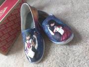 I Also Custom Painted Some Shoes For Myself, Sailor Themed!