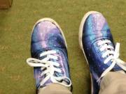 Never Been So Pleased With A Pair Of Shoes. My Friend Made These :)