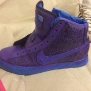 The Custom Nikes I'm Working On Airbrushed Then Hand Painted , Jeez That Pattern ...