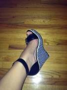 I Chose My Wedges For Work Today.