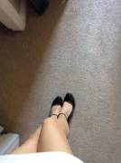 My First Post Here. Black Patent Leather. (X-Post /R/Asiansgonewild)