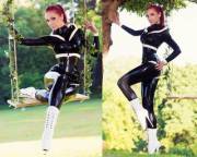 Susan Wayland White Ballet Boots