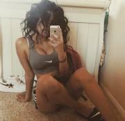 Full Lips And Curly Hair