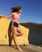 Overlooking The Ocean