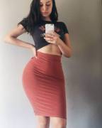 Showing Off Her Child Bearing Hips