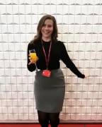 Having Fun In Her Pencil Skirt