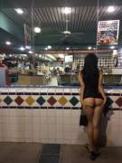 Taking Some Selfies At The Grocers