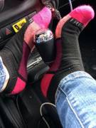 A Quick Car Nap And A Quick Sock Snap!