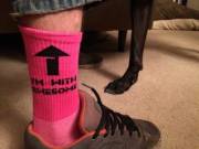 My Confidence Boosting Socks.