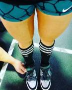 Cute Outfit For The Gym Today Including Socks!