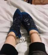 Waiting For My Socks To Be Sniffed After A Long Day