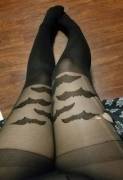 Batty Pantyhose With Attitude &Amp;Amp;Lt;3