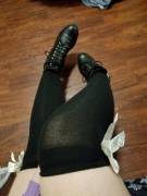 Black With Cute White Bows! &Amp;Amp;Lt;3