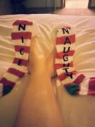 X-Post From R/Feet. Naughty Or Nice?