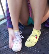 Pikachu Ankle Sock