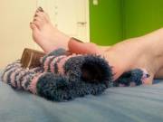 I Painted My Toenails Brown Today ;)