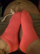 Right Before A Sock Job. One Of My Favorite Things To Do ;)