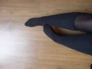 Warm Knee Highs For Cold Weather :3