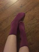 Purple Socks, My First Post!
