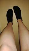 Black Ankle Socks (Last Pic Is Slightly Nsfw)
