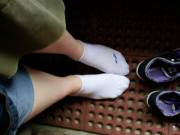 Bored At Work, Figured I'd Share My Not-Quite-Matching, Slightly Dirty Socks