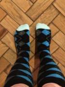 Knee High Socks, About Four Years Old. Very Thick And Cozy