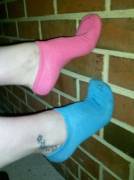 Bored At Work. Here's My Sweaty Socks!