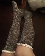I Love Wearing Knee Socks In The Fall