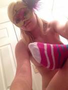 Do You Want Socks From A Hot Blonde